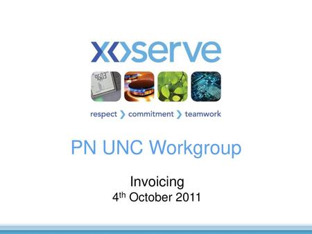 PN UNC Workgroup Invoicing 4th October 2011.