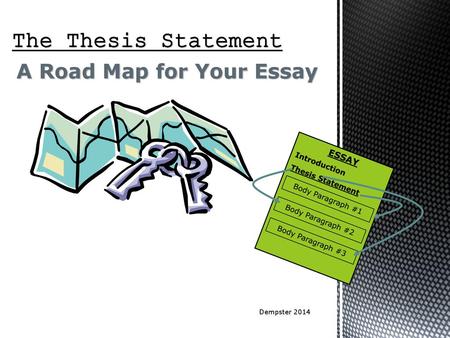 A Road Map for Your Essay