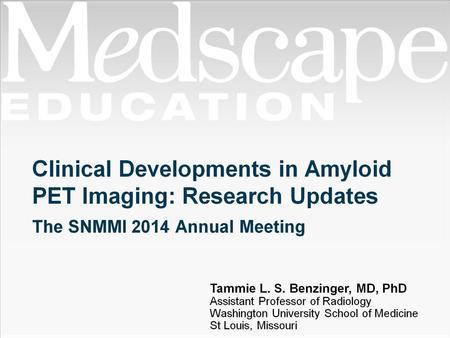 Imaging AD Progression Amyloid Imaging Agents.