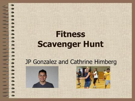 Fitness Scavenger Hunt