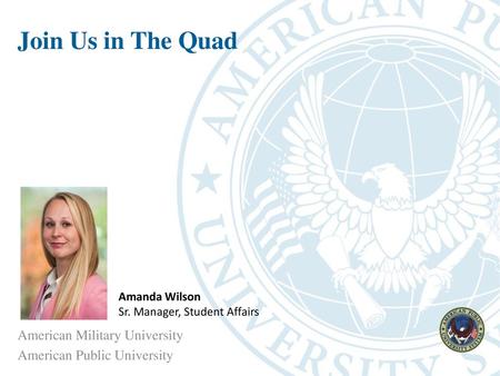 American Military University American Public University