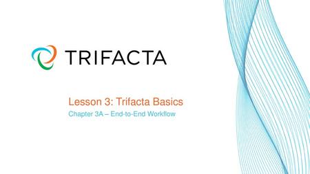 Lesson 3: Trifacta Basics