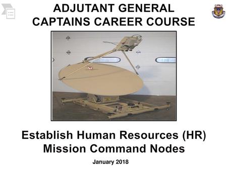 CAPTAINS CAREER COURSE