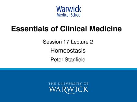 Essentials of Clinical Medicine