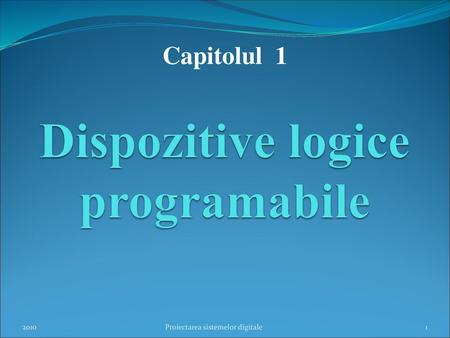 Dispozitive logice programabile