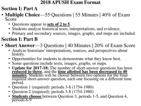 Multiple Choice—55 Questions | 55 Minutes | 40% of Exam Score