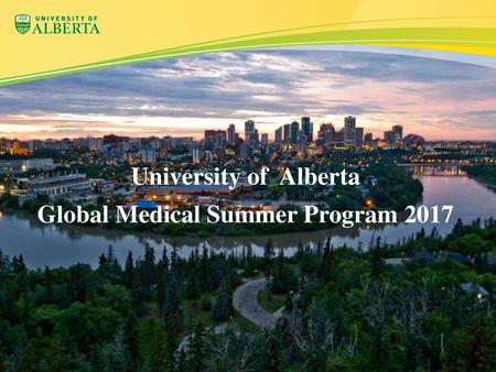 Global Medical Summer Program 2017