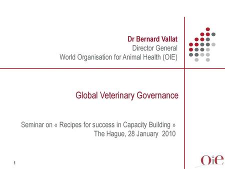 Global Veterinary Governance