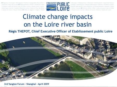 Climate change impacts on the Loire river basin