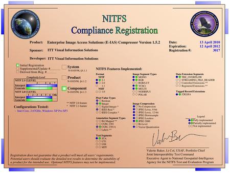 Compliance Registration