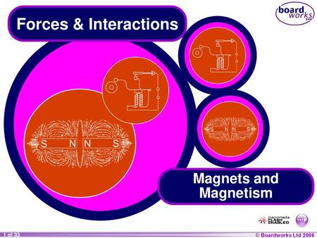 Forces & Interactions Magnets and Magnetism.