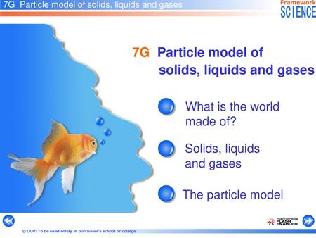 solids, liquids and gases