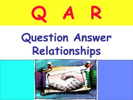 Question Answer Relationships