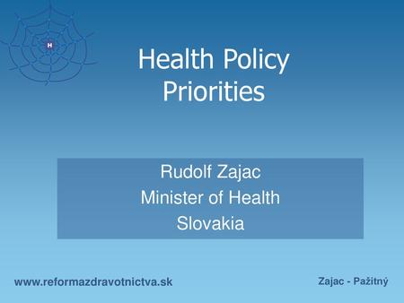 Health Policy Priorities