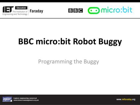 BBC micro:bit Robot Buggy