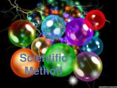 Scientific Method.