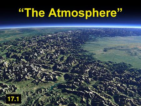 “The Atmosphere” 17.1.