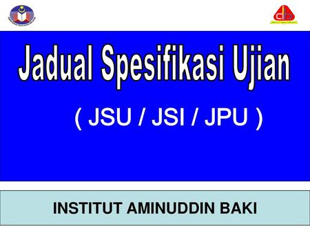 INSTITUT AMINUDDIN BAKI