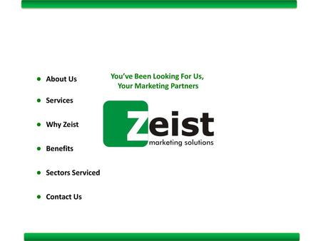 You’ve Been Looking For Us, Your Marketing Partners