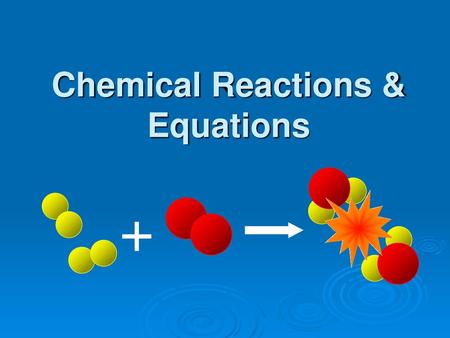 Chemical Reactions & Equations