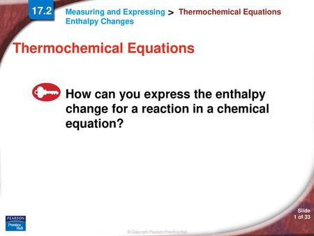 Thermochemical Equations