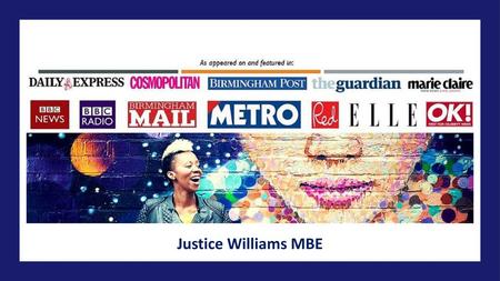 Great british menu, mom – chef- food – micheal o hare – whats does he smell like Justice Williams MBE.