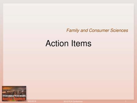 Family and Consumer Sciences