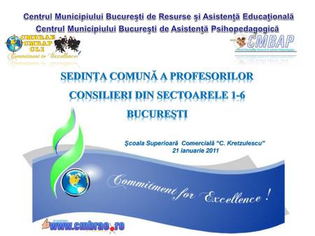 SEDINŢA COMUNĂ A PROFESORILOR CONSILIERI DIN SECTOARELE 1-6 BUCUREŞTI