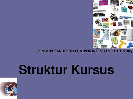 PENGURUSAN KONFLIK & PERUNDINGAN I HHHN1013