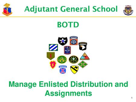 Adjutant General School