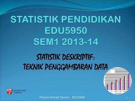 STATISTIK PENDIDIKAN EDU5950 SEM