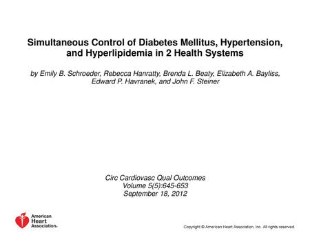 Circ Cardiovasc Qual Outcomes