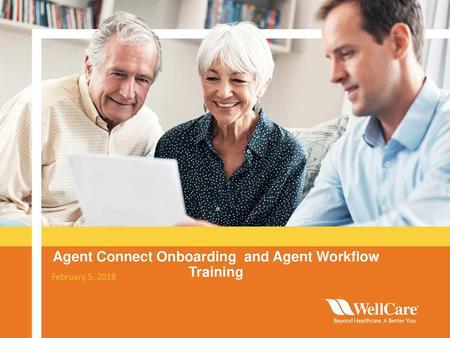 Agent Connect Onboarding and Agent Workflow Training