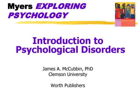 Myers EXPLORING PSYCHOLOGY