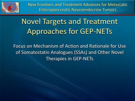 Novel Targets and Treatment Approaches for GEP-NETs