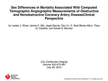 Circ Cardiovasc Imaging