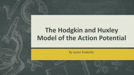 The Hodgkin and Huxley Model of the Action Potential