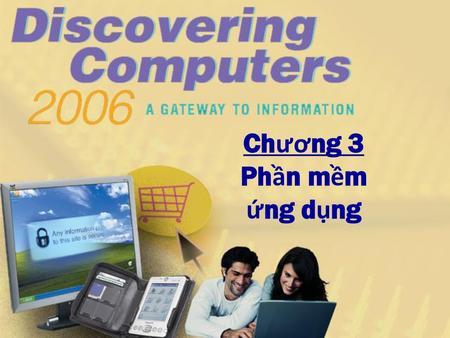 Chương 3 Phần mềm ứng dụng