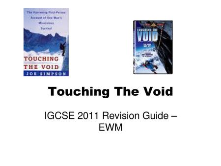 IGCSE 2011 Revision Guide – EWM