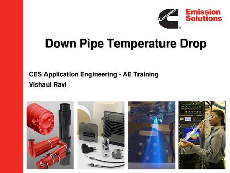 Down Pipe Temperature Drop