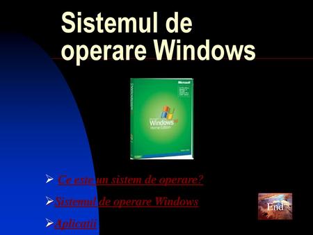 Sistemul de operare Windows