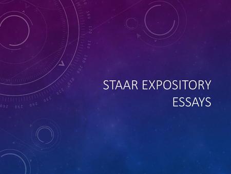 STAAR Expository Essays