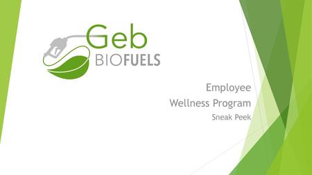 Employee Wellness Program Sneak Peek