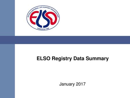 ELSO Registry Data Summary