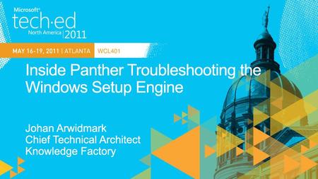 Inside Panther Troubleshooting the Windows Setup Engine