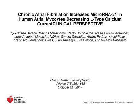 Circ Arrhythm Electrophysiol