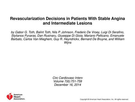 Circ Cardiovasc Interv