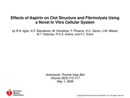 Arterioscler Thromb Vasc Biol