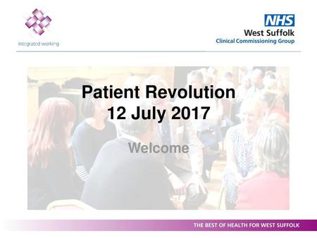 Patient Revolution 12 July 2017