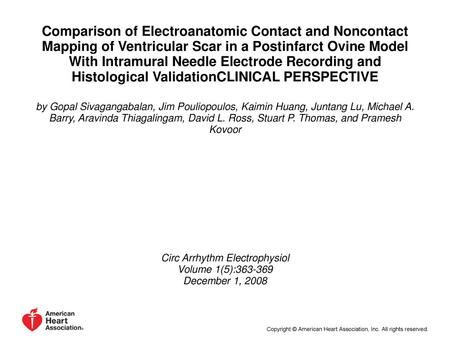 Circ Arrhythm Electrophysiol